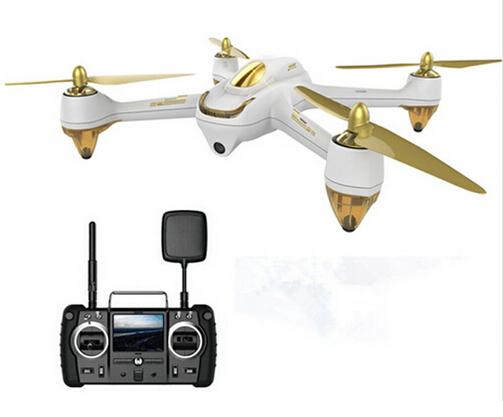 Drone Hubsan H501S X4 Pro 5.8G FPV with brushless motors and camera 1080P HD, GPS RTF mode tracking