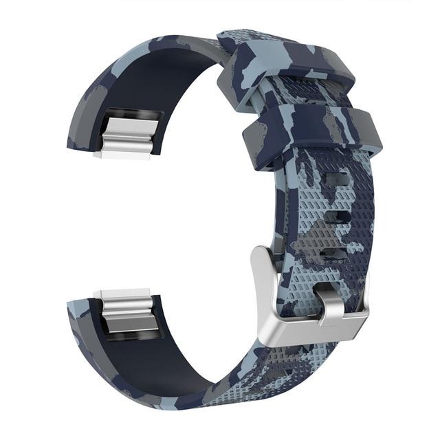 Camouflage silicone strap Fitbit Charge 2