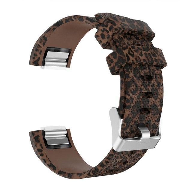 Camouflage silicone strap Fitbit Charge 2