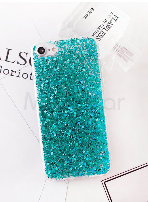 Sparkling case for iPhone 8