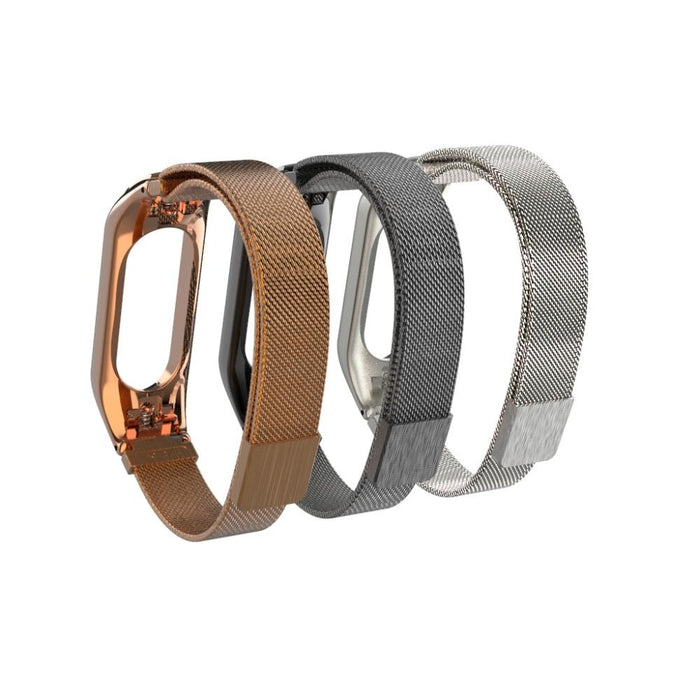 Bracelet Milanese stainless steel Xiaomi Mi Band 3 / Mi Band 4