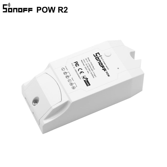 Smart Wi-Fi switch Sonoff Pow R2, 15A 3500W, measured current consumption