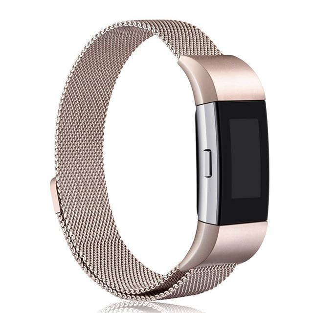 Bracelet Milan stainless steel, magnetic, for Fitbit Charge 3