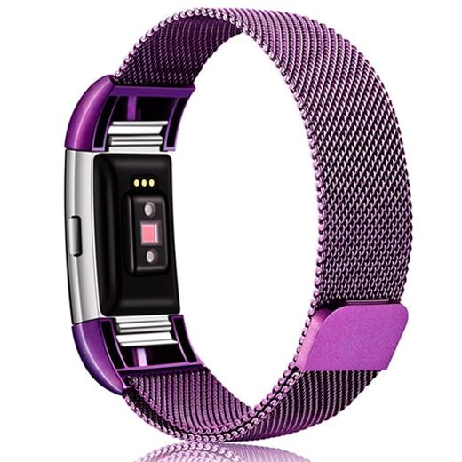 Bracelet Milan stainless steel, magnetic, for Fitbit Charge 3