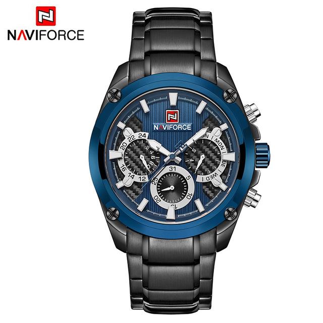 Waterproof male quartz watch NAVIFORCE 91,139