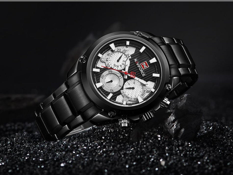 Waterproof male quartz watch NAVIFORCE 91,139