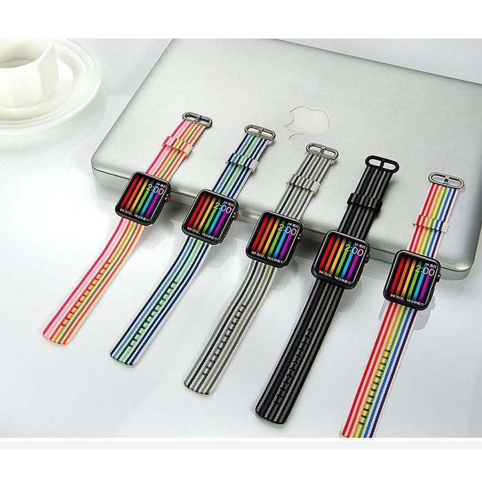 Knitted colorful sports strap for Apple Watch 3/2/1 38mm