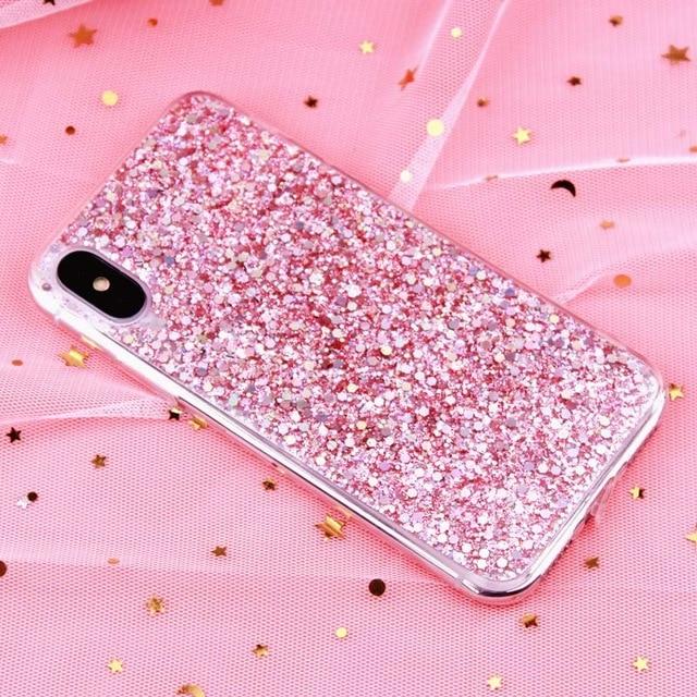 Sparkling case for iPhone XR