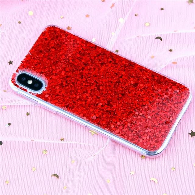 Sparkling case for iPhone X