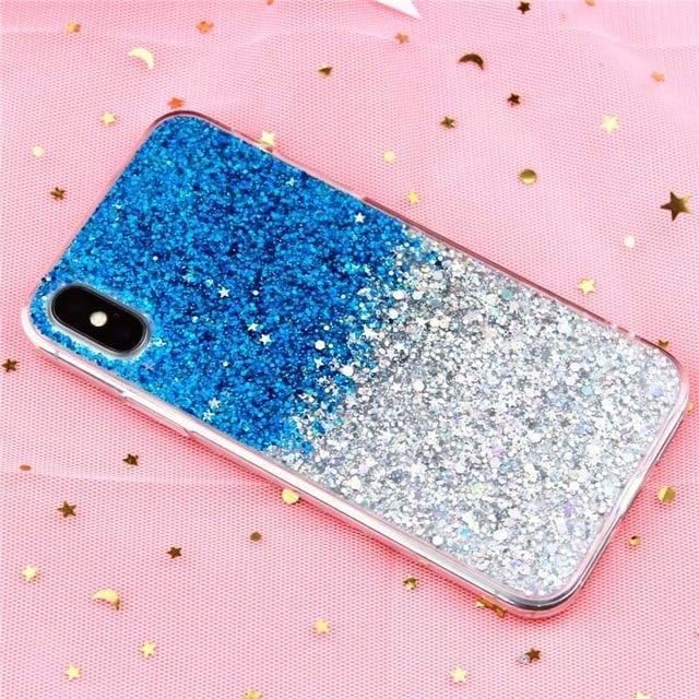 Sparkling case for iPhone X