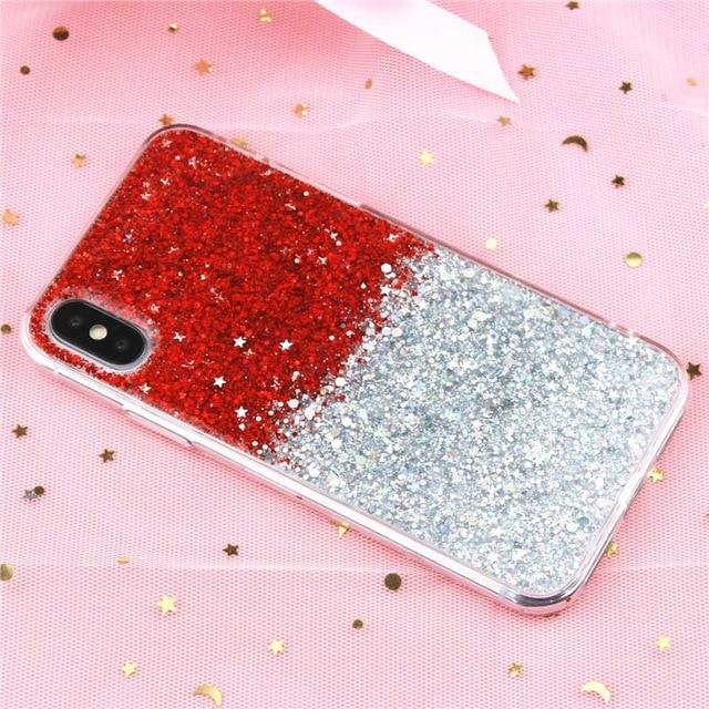 Sparkling case for iPhone 8