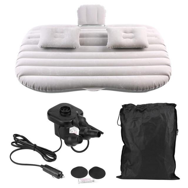 Inflatable mattress car rear seat