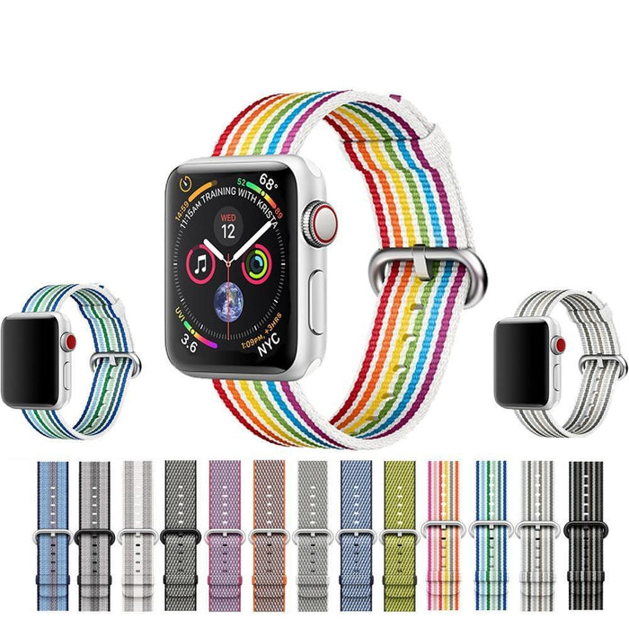 Knitted colorful sports strap for Apple Watch 3/2/1 38mm