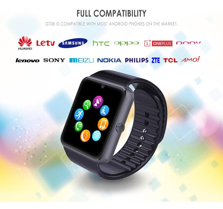 Smart watch GT08 SIM card, Bluetooth