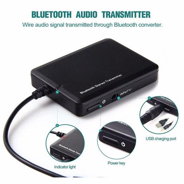 Bluetooth transmitter 3.5mm A2DP / AVRCP for TV, phone, computer