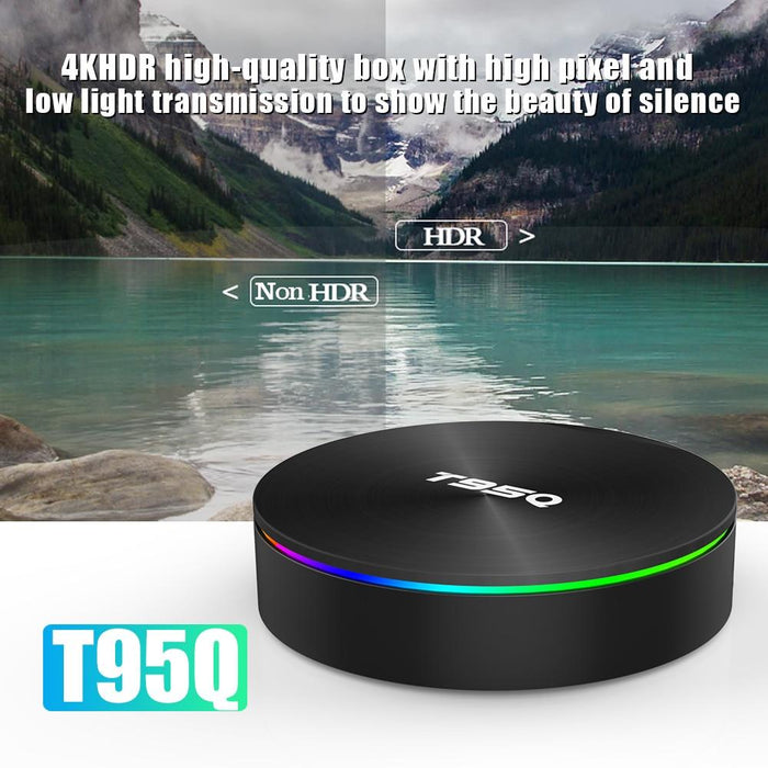 TV box T95Q, Android 8.1, 4GB RAM, 64GB ROM, WiFi, Bluetooth 2.0, 4K