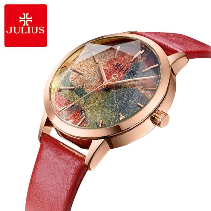 Waterproof ladies' quartz watch JULIUS 977