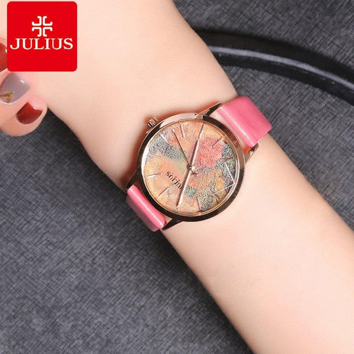 Waterproof ladies' quartz watch JULIUS 977