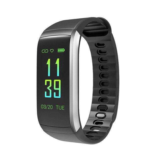 Smart fitness bracelet Kingwear Vektros KR02, Color display, Pulse, GPS, Waterproof IP68