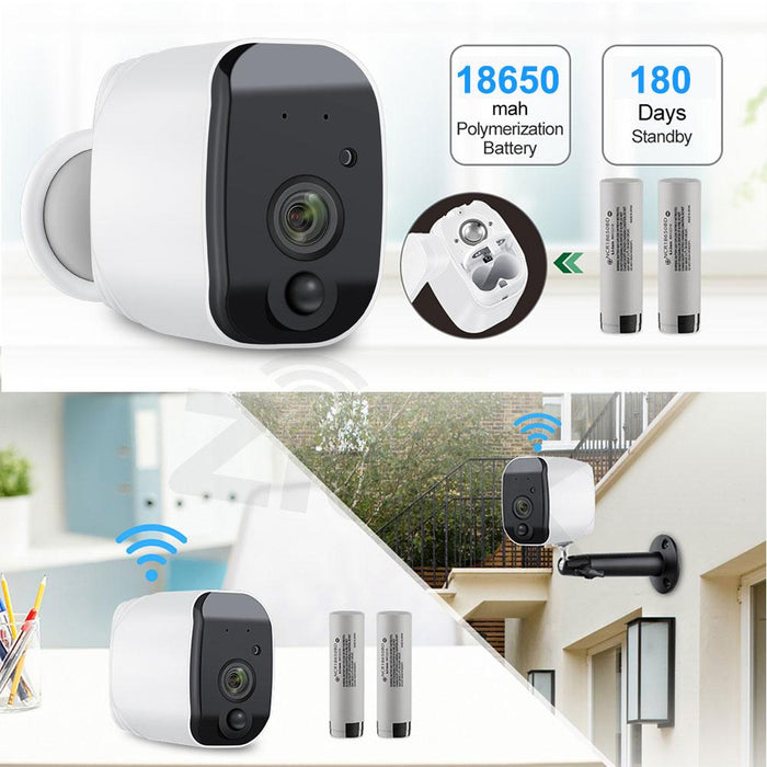 Autonomous Outdoor IP Camera 1080p HD, Jobs battery, WiFi Wireless, 2.0MP Camera