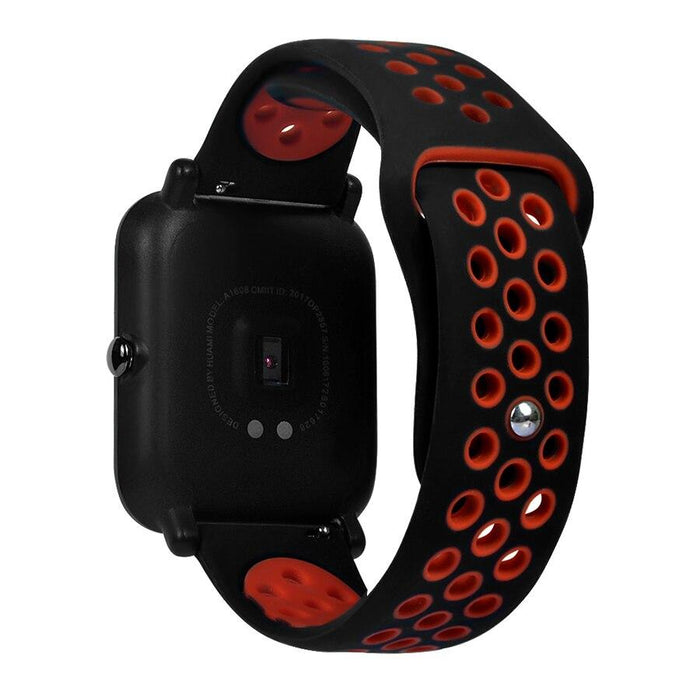 Two-tone breathable silicone strap Xiaomi Huami Amazfit Bip