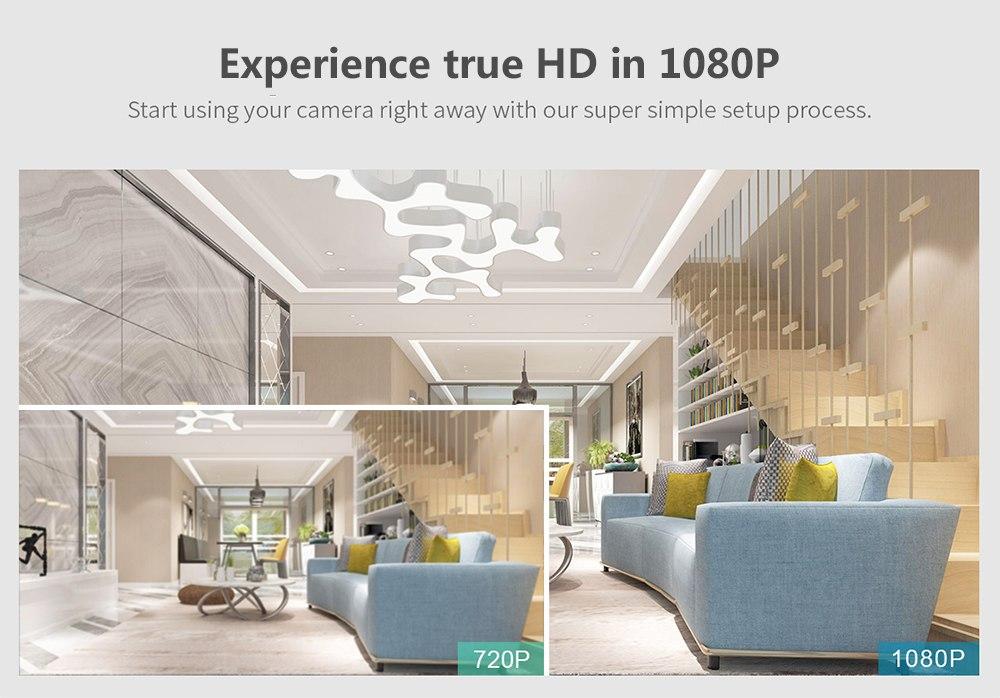 IP camera Sricam SriHome SH026 1080P HD WiFi CCTV SD Card Night Vision