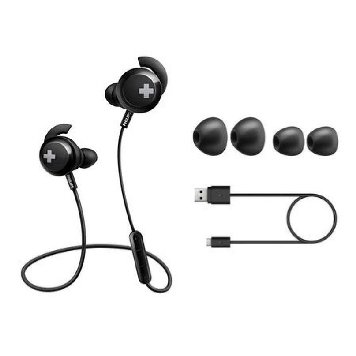 Philips SHB4305BK wireless Bluetooth headsets BASS +