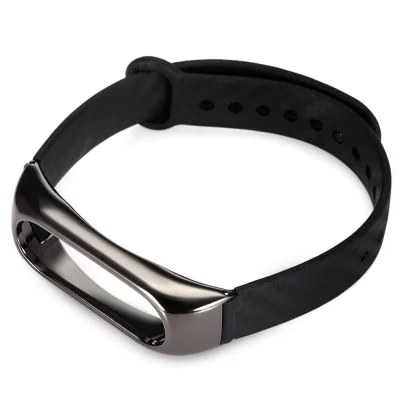 Strap of a thermoplastic elastomer with the metal body to Xiaomi Mi Band 2