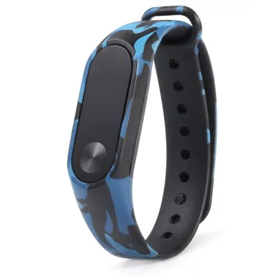 Camouflage strap of thermoplastic elastomer for Xiaomi Mi Band 2