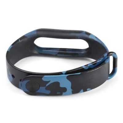 Camouflage strap of thermoplastic elastomer for Xiaomi Mi Band 2