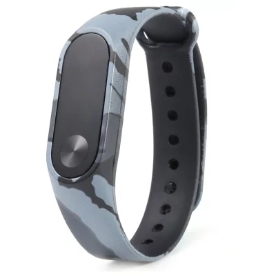 Camouflage strap of thermoplastic elastomer for Xiaomi Mi Band 2