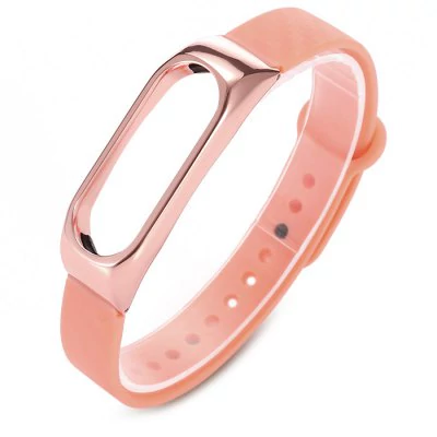 Strap of a thermoplastic elastomer with the metal body to Xiaomi Mi Band 2