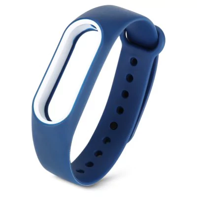 Dichromatic strap of thermoplastic elastomer for Xiaomi Mi Band 2