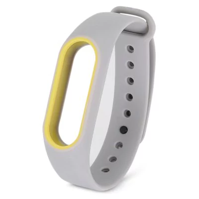 Dichromatic strap of thermoplastic elastomer for Xiaomi Mi Band 2