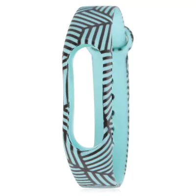 Zebra strip of thermoplastic polyurethane for Xiaomi Mi Band 2