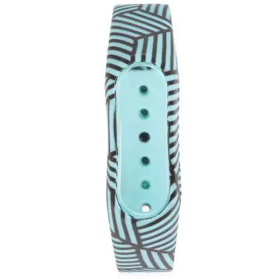 Zebra strip of thermoplastic polyurethane for Xiaomi Mi Band 2